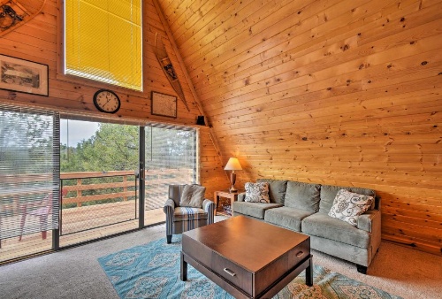 A-Frame Cabin with Mtn Views - 4 Mi to Cripple Creek! image 18