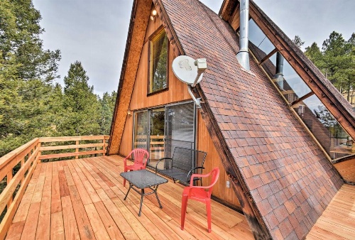 A-Frame Cabin with Mtn Views - 4 Mi to Cripple Creek! image 24
